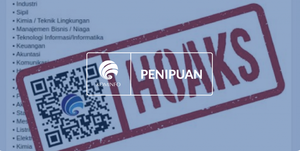 [HOAKS] INFORMASI REKRUTMEN PT INDONESIA ASAHAN ALUMINIUM